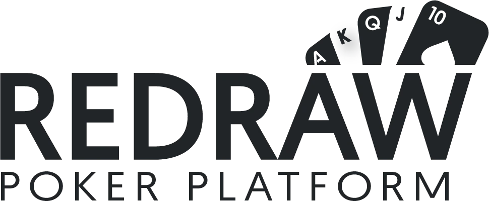Redraw Poker Platform Logo (Gray)