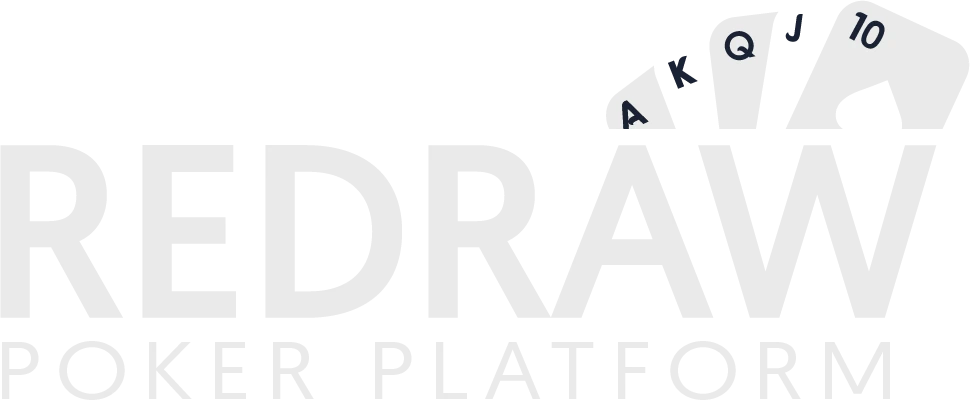 Redraw Poker Platform Logo (White)